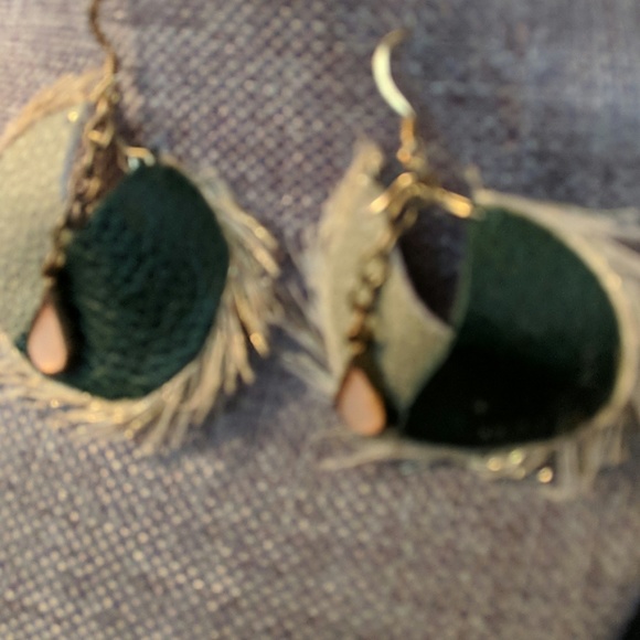 Leather Earrings - Picture 3 of 4